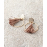 ベージュ(052) | 【推し活】カラータッセルピアス | SHOO・LA・RUE