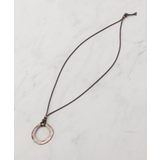 オープンリングひもネックレス | SHOO・LA・RUE | 詳細画像3