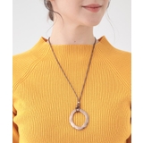 オープンリングひもネックレス | SHOO・LA・RUE | 詳細画像1