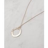 ゴールド(007) | オープンリングひもネックレス | SHOO・LA・RUE