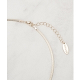 ミニトリプルリングスネークショートネックレス | SHOO・LA・RUE | 詳細画像4