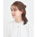 ミニトリプルリングスネークショートネックレス | SHOO・LA・RUE | 詳細画像1