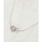 シルバー(006) | ミニトリプルリングスネークショートネックレス | SHOO・LA・RUE