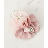 ピンク(072) | 【セレモニー】上品に彩る ダブルフラワーコサージュ | SHOO・LA・RUE