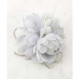 グレー(012) | 【セレモニー】やわらかな印象に MIXリボンコサージュ | SHOO・LA・RUE