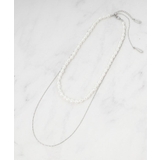 シルバー(006) | 【3WAY】フェイクパールネックレス | SHOO・LA・RUE