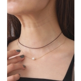 コード×チェーン×フェイクパールネックレス | OPAQUE.CLIP | 詳細画像5 