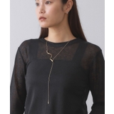 ひねりメタルバースライドネックレス | OPAQUE.CLIP | 詳細画像1 