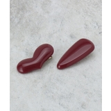 ボルドー(064) | ハートクリップセットヘアピン | OPAQUE.CLIP