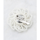 フェイクパールフラワーコサージュ | OPAQUE.CLIP | 詳細画像3 