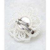 フェイクパールフラワーコサージュ | OPAQUE.CLIP | 詳細画像4 