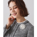 フェイクパールフラワーコサージュ | OPAQUE.CLIP | 詳細画像1 