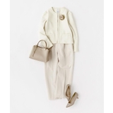 ラメチュールシフォン×フェイクパールコサージュ | OPAQUE.CLIP | 詳細画像7 