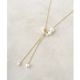 2WAYフェイクパールスライドネックレス | OPAQUE.CLIP | 詳細画像6 