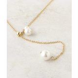 フェイクパールスライドネックレス | OPAQUE.CLIP | 詳細画像4 