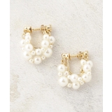 ゴールド(007) | フェイクパールリングイヤリング | OPAQUE.CLIP