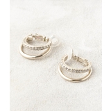 ダブルビジューイヤリング | OPAQUE.CLIP | 詳細画像1 