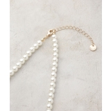 ガラスパールロングネックレス | OPAQUE.CLIP | 詳細画像3