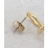 ねじれメタルフェイクパールピアス | OPAQUE.CLIP | 詳細画像3 