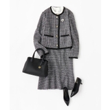 フェイクパール×ビジュー ラウンドブローチ | OPAQUE.CLIP | 詳細画像5 