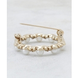 フェイクパール／ビジューサークルブローチ | OPAQUE.CLIP | 詳細画像3 