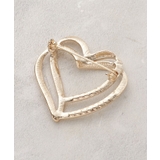 ダブルラインハートビジューブローチ | OPAQUE.CLIP | 詳細画像2 