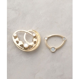 【マグネット】フェイクパール×メタルブローチ | OPAQUE.CLIP | 詳細画像3 