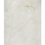 華奢ビジュー×フェイクパール ショートネックレス | OPAQUE.CLIP | 詳細画像3 