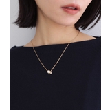 フェイクパール×ミニビジューショートネックレス | OPAQUE.CLIP | 詳細画像1 