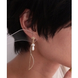 アクリルパール しゃらしゃらピアス | OPAQUE.CLIP | 詳細画像5 