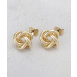 オーバルクロスデザインメタルピアス | OPAQUE.CLIP | 詳細画像1 