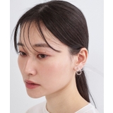 フェイクパール×ビジューしずくモチーフピアス | OPAQUE.CLIP | 詳細画像5 