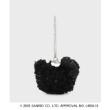 ブラック(819) | ◆【ハローキティ】きらふわフェイス型ミラーチャーム | OPAQUE.CLIP