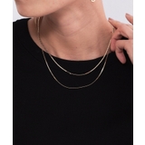 2連デザインチェーンショートネックレス | OPAQUE.CLIP | 詳細画像1 