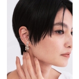 メタルオーバルワンタッチイヤリング | OPAQUE.CLIP | 詳細画像5 