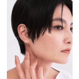 ビジュー×メタルリボンミニピアス | OPAQUE.CLIP | 詳細画像5 