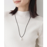 パール調モチーフコードネックレス | Dessin | 詳細画像1