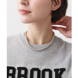 シルバービーズショートネックレス | Dessin | 詳細画像1 