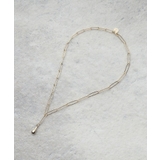 ゴールド(007) | ミックスチェーンYラインネックレス | Dessin