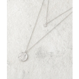 シルバー(006) | 【2WAY】2連コインネックレス | Dessin