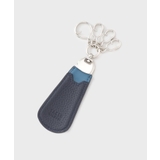 ネイビー(093) | ソフトシュリンクレザー シューホーン&キーホルダー | TAKEO KIKUCHI