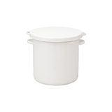 野田琺瑯 ホワイトシリーズ ラウンドストッカー 21cm | 212 KITCHEN STORE | 詳細画像1 