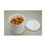 野田琺瑯 ホワイトシリーズ ラウンドストッカー 21cm | 212 KITCHEN STORE | 詳細画像2 