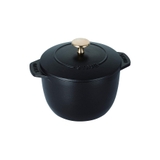 ラ ココット de GOHAN BK M 16cm ＜STAUB ストウブ＞ | 212 KITCHEN STORE | 詳細画像1 