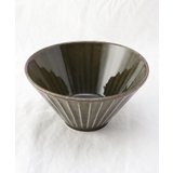 しのぎ反りどんぶり L 織部 | 212 KITCHEN STORE | 詳細画像1 