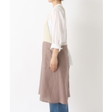 リネンバイカラースルーエプロン アズキ <LINEN&BASIC | 212 KITCHEN STORE | 詳細画像2