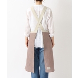 リネンバイカラースルーエプロン アズキ <LINEN&BASIC | 212 KITCHEN STORE | 詳細画像3