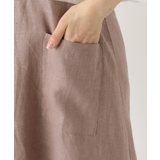リネンバイカラースルーエプロン アズキ <LINEN&BASIC | 212 KITCHEN STORE | 詳細画像6