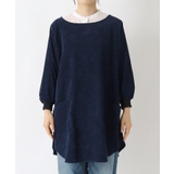 サニーコーデュロイ 花びらリブ袖かっぽうぎ NV | 212 KITCHEN STORE | 詳細画像1