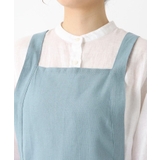 リネンコットン フルエプロンギャザー BGY | 212 KITCHEN STORE | 詳細画像4